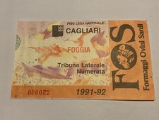 Cagliari-Foggia 1991/92